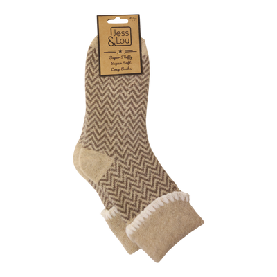 Cozy Chevron Socks