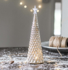 Silver LED Christmas Tree