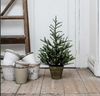 Faux Potted Pine Tree