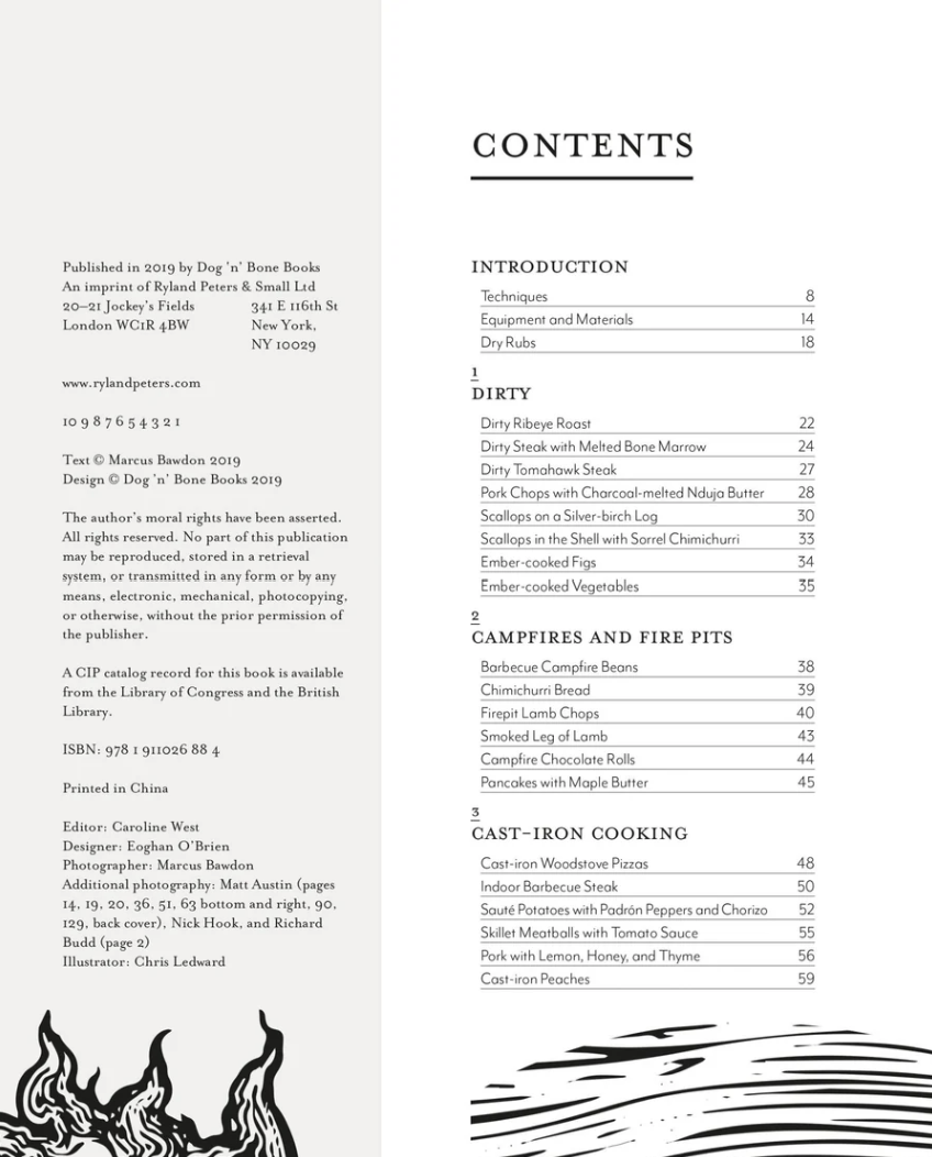 Food and Fire by Marcus Bawdon