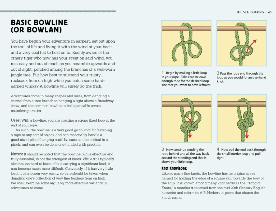 50 Knots For Every Adventure by Marty Allen