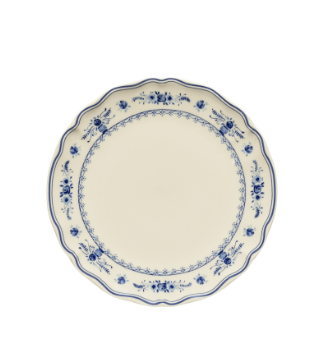 Matilda Dinner Plate - Beige and Blue Aurina Pop UP Ltd