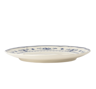 Matilda Dinner Plate - Beige and Blue Aurina Pop UP Ltd