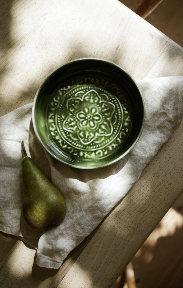 Enamel Dish - Forest Green