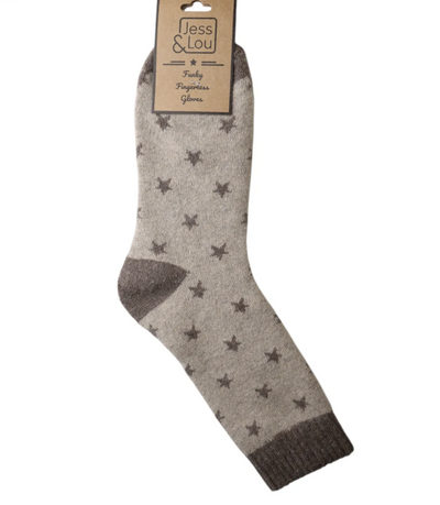 Star Cosy Ladies Socks