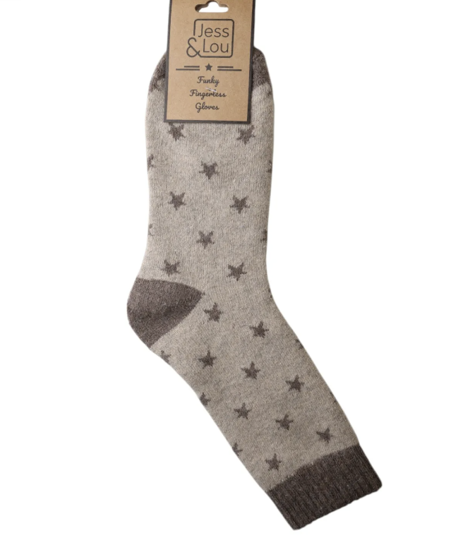 Star Cosy Ladies Socks