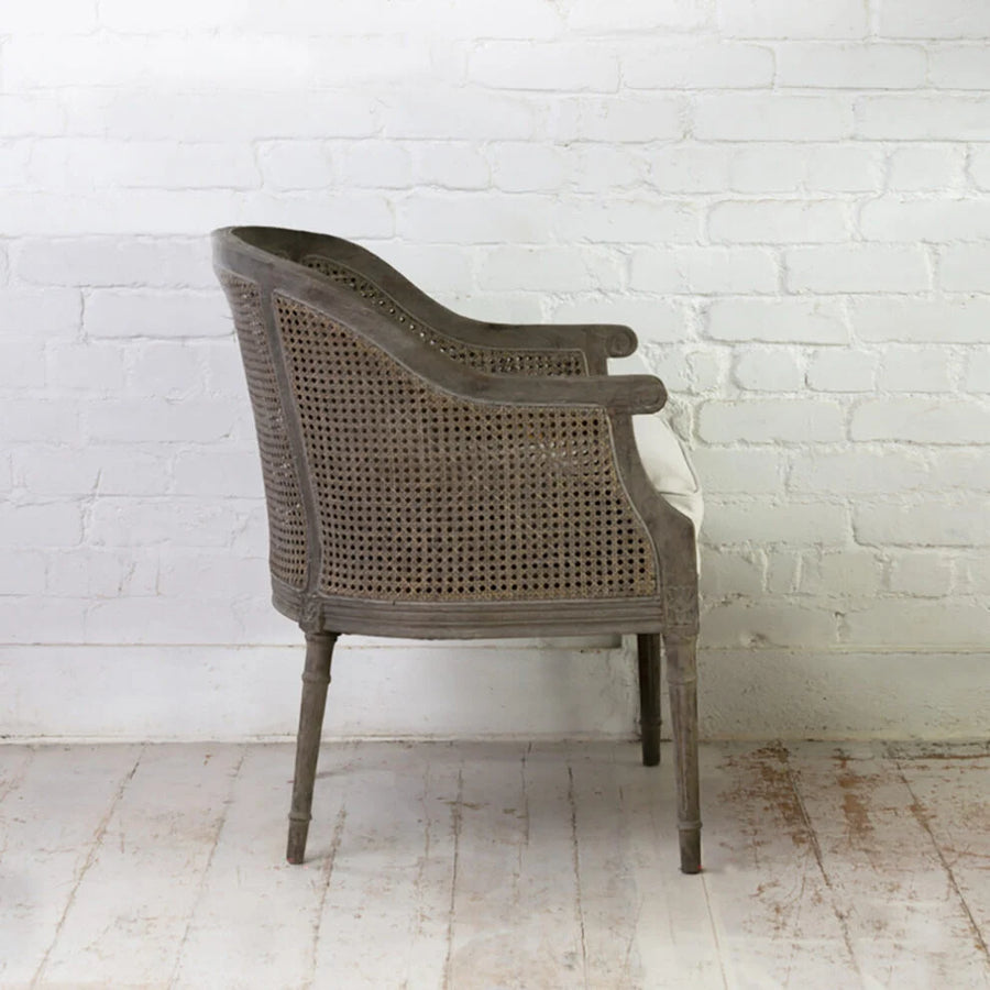 Burnham Rattan Chair Taupe