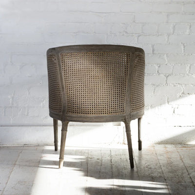 Burnham Rattan Chair Taupe