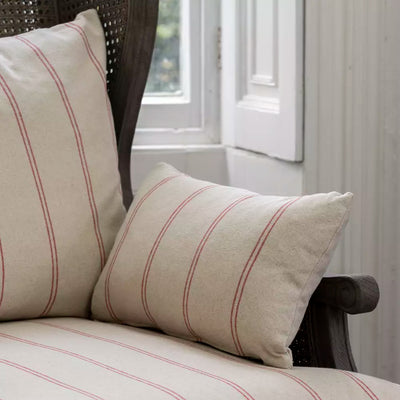 Holt Stripe Rattan Armchair