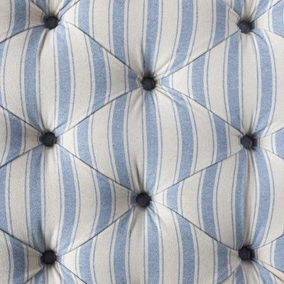 Holkham Stripe Ottoman Aurina Pop UP Ltd
