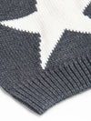 Dark Grey Star Beanie