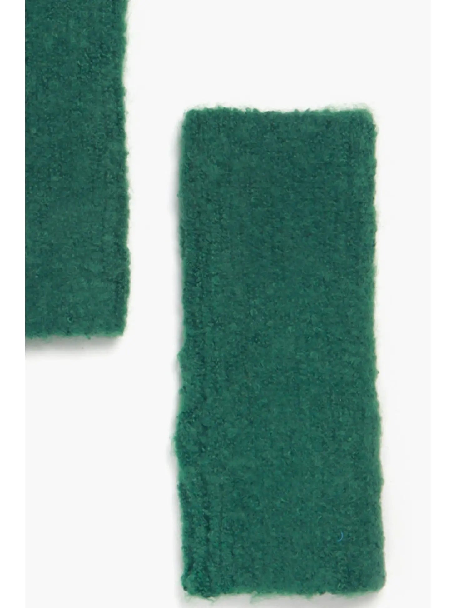 Green Tallulah Fluffy Wrist Warmer