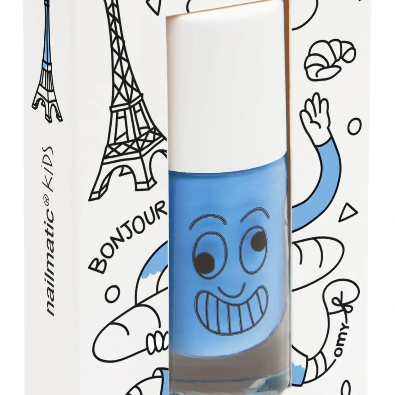 Kids Nail Varnish - Gaston Blue Aurina Ltd