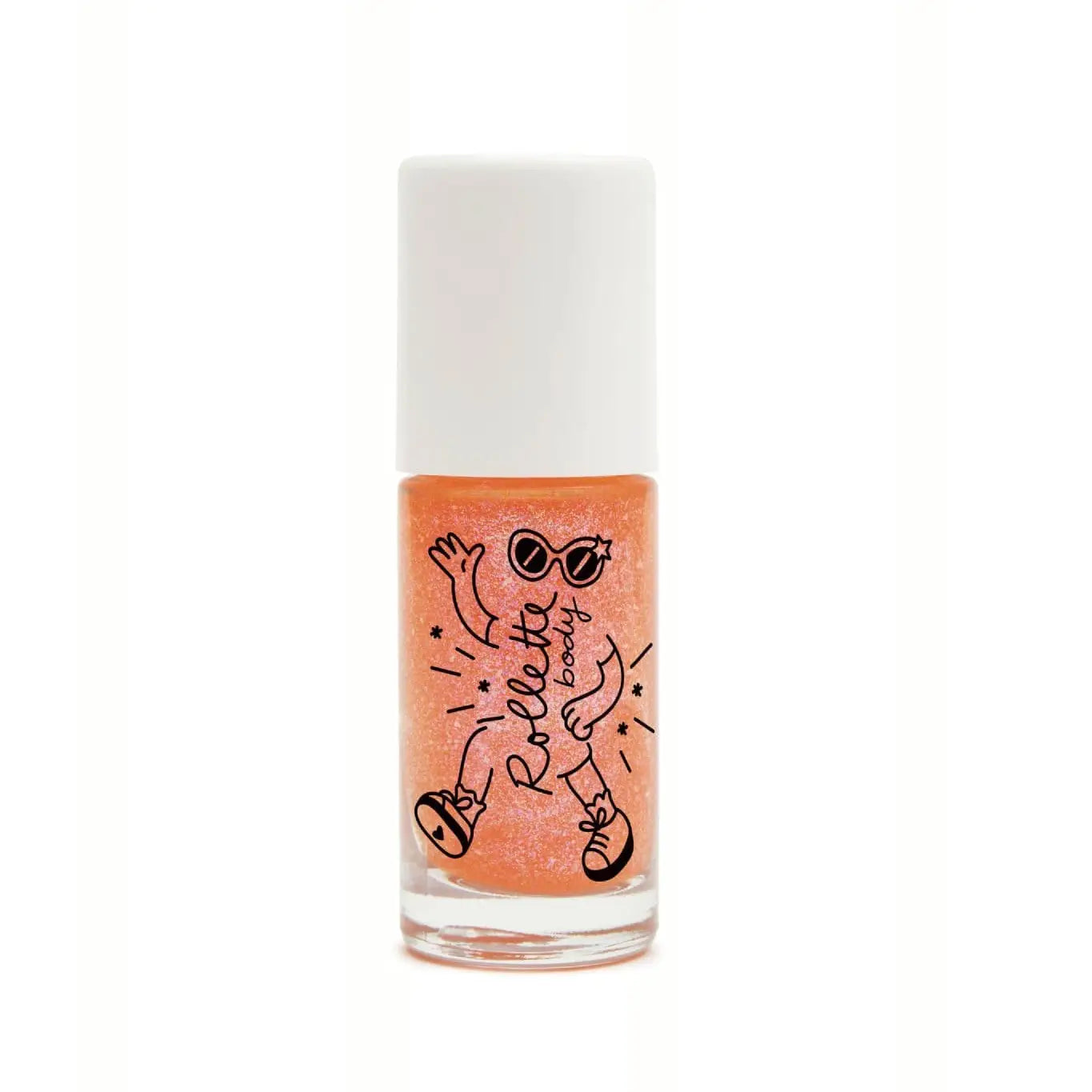 Peach Body Glitter Roller Aurina Ltd