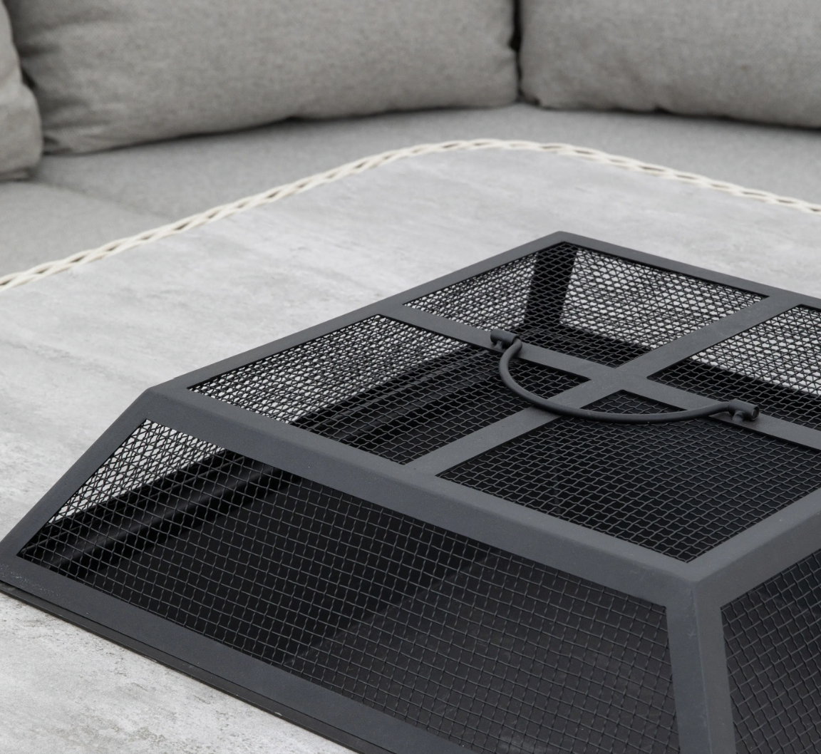 Holme Corner Dining Set with Firepit