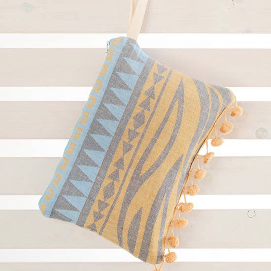 Milos Pom Pom Clutch