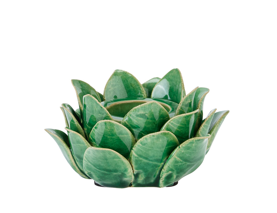 Globe Green Artichoke Tea Light Holder