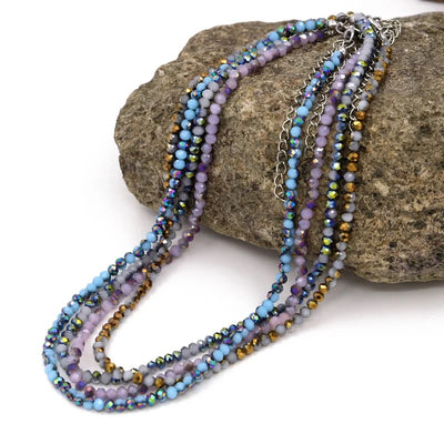 Ocean Blues Gem Necklace