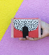 Animal Print Dalmation Purse
