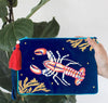Beaded Lobster Clutch
