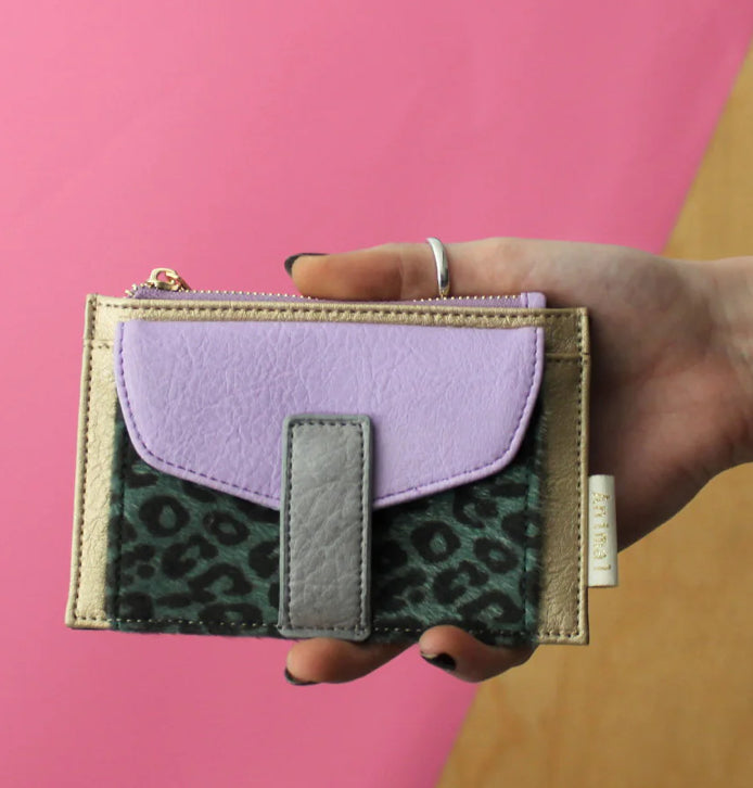 Animal Print Lilac Purse