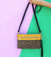 Leopard Print  Clutch Bag