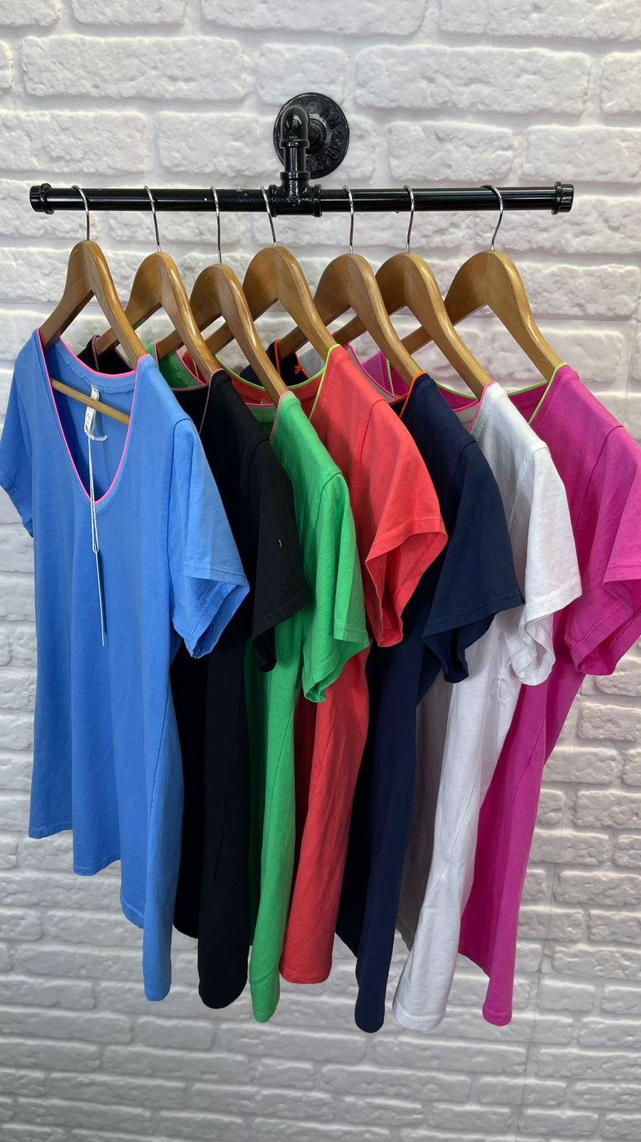 Neon Trim T shirt