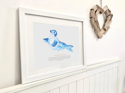 Framed Seal Print Aurina Ltd