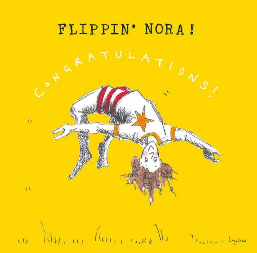 Flippin’ Nora Card