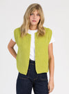 Willow Gilet Style Cardigan - Anis