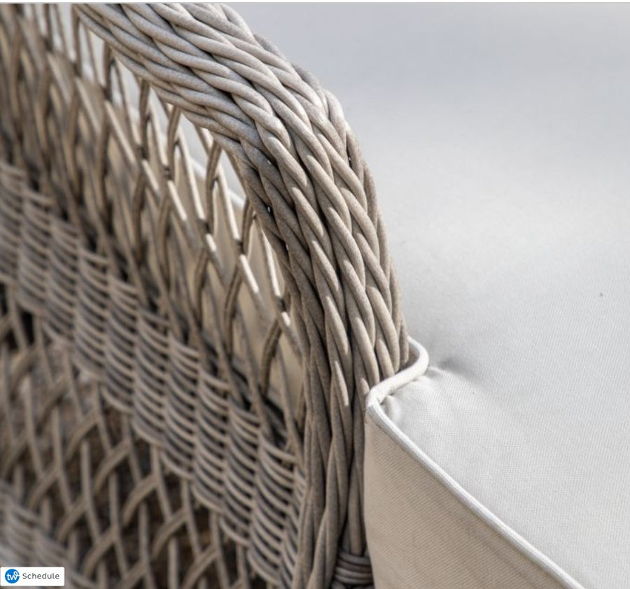 Menton Rattan Chaise Set