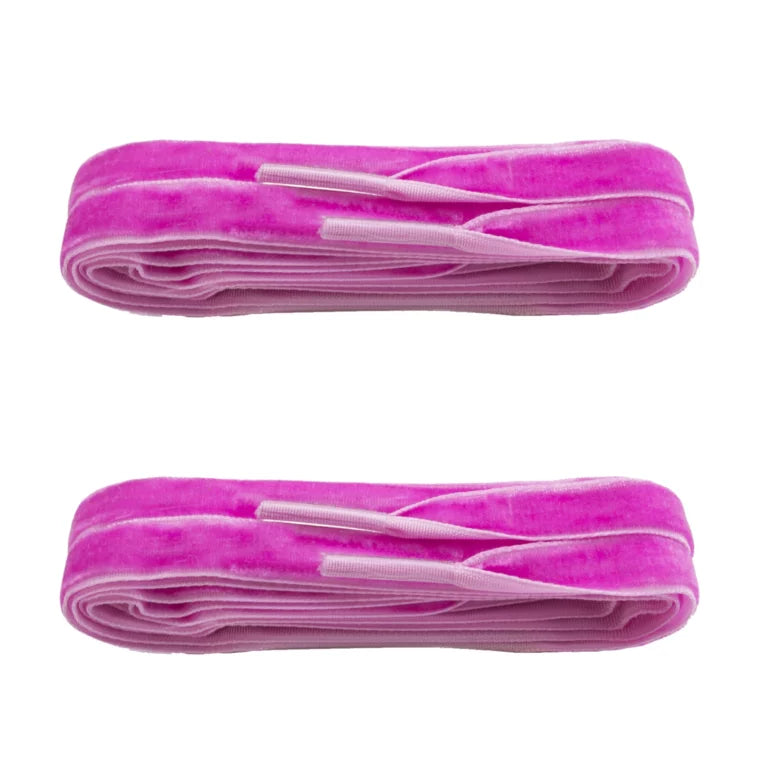 Luxury Shoe Laces - Pink Velvet Aurina Ltd