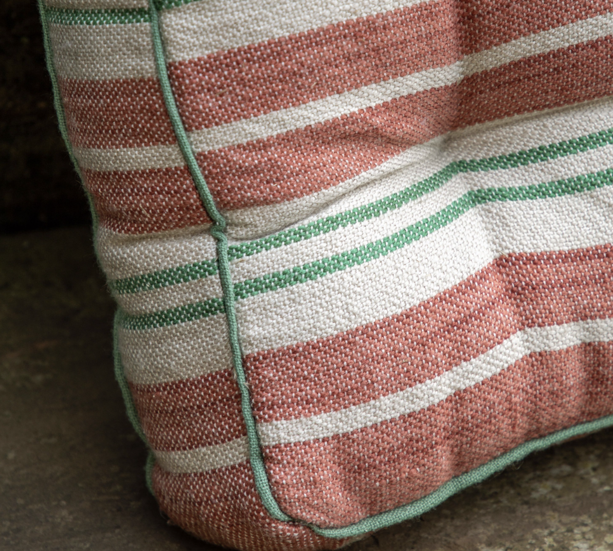 Seaside Stripe Floor Cushion