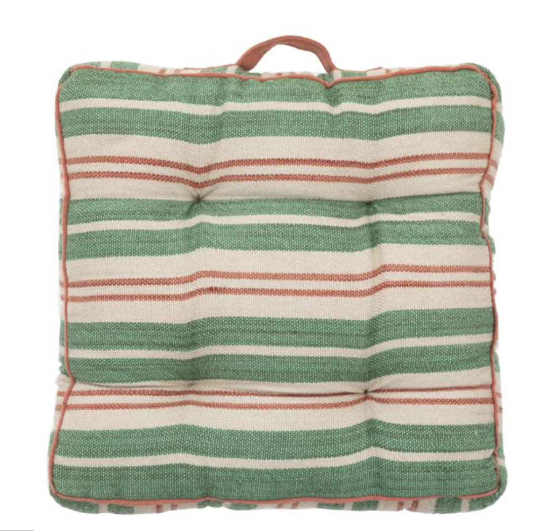 Seaside Stripe Floor Cushion