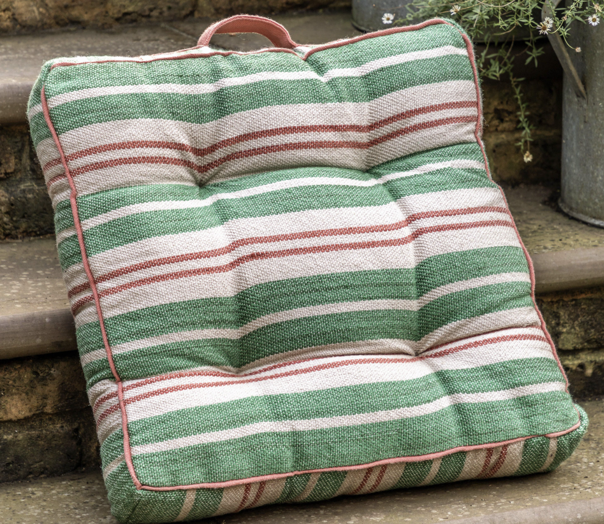 Seaside Stripe Floor Cushion