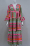 Neon Aztec Midaxi Dress - Aurina Ltd