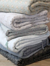 Large Mattress Cushion - Grey Stripe - Aurina Ltd