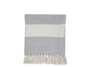 Eternel Grey Hammam Towel - Aurina Ltd