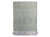 Verte Geo Surplus Yarn Cotton Throw - Aurina Ltd