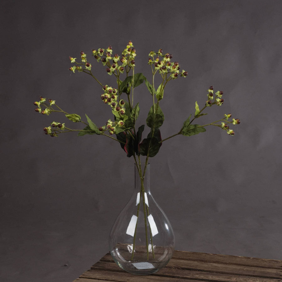 Brown Hypericum Berry Spray - Aurina Ltd