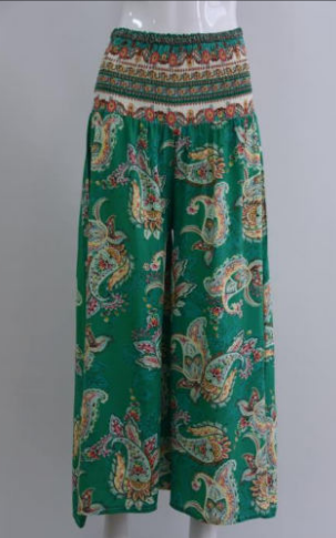 Paisley 3/4 Culottes - Aurina Ltd