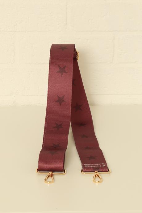 Dusky Pink Star Bag Strap - Aurina Ltd