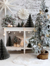 Medium Pleated Paper Christmas Tree - French Grey - Aurina Ltd