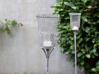 Garden Votive with Spear - Aurina Ltd