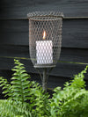 Garden Votive with Spear - Aurina Ltd