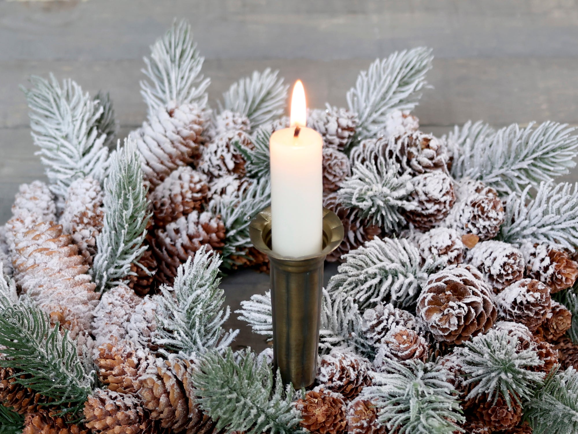 Decorative Candle Holder with Spear - Aurina Ltd