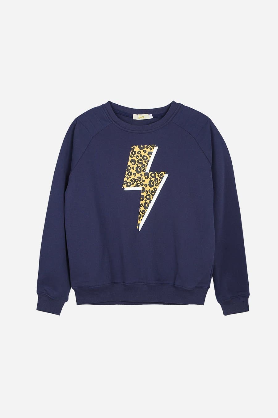 Leopard Lightening Bolt Sweatshirt - Aurina Ltd