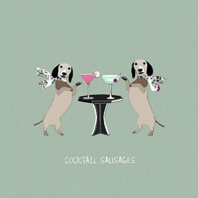 Cocktail Sausages Card - Aurina Ltd