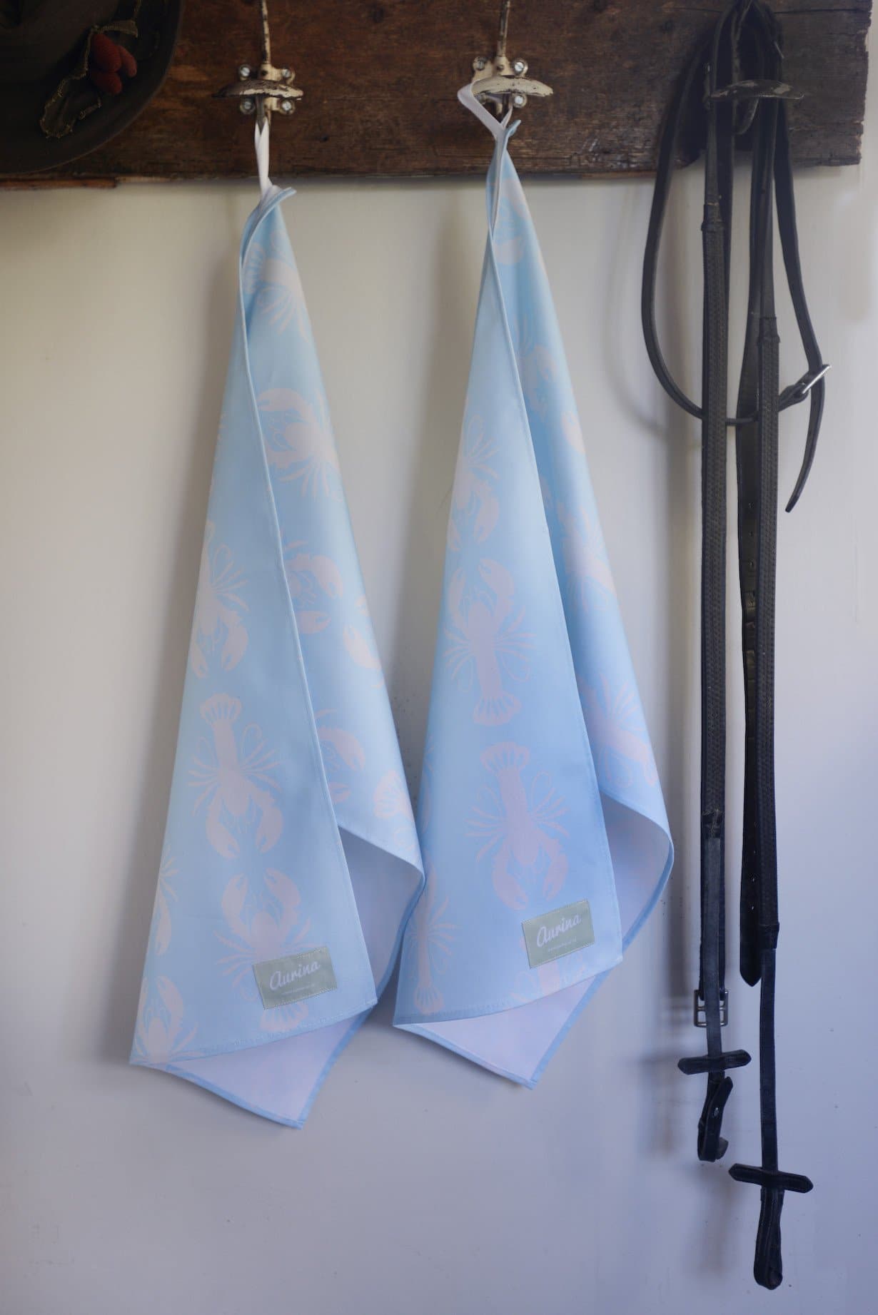 Lobster Thermidor Tea Towel - Aurina Ltd