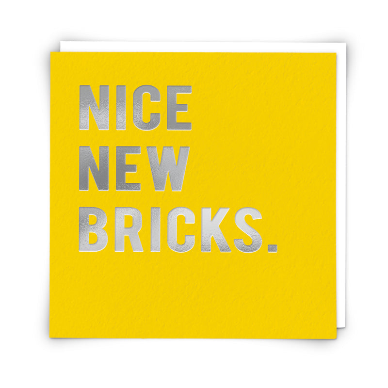 Nice New Bricks Card